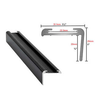 拖挂房车包边条包角旅居挂车收边条房车直角收口条拖挂车边角型材