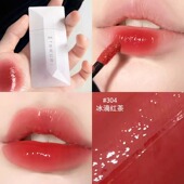 完美日记名片唇釉304镜面水光口红307夏季 女学生正品