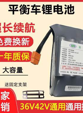 平衡车电池36V/42V组合