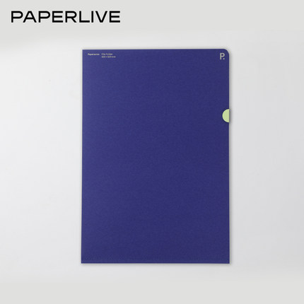 纸现场Papersense 文件夹套装6色组合简约单页夹精致文件套防水