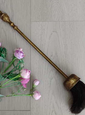 英国手工制作黄铜壁炉工具