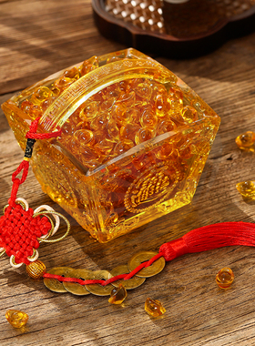 人造水晶祝福古典摆件