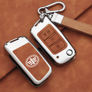 专用于解放J6V货车钥匙包23款 J6P套虎VH领途折叠钥匙扣 专用3.0版