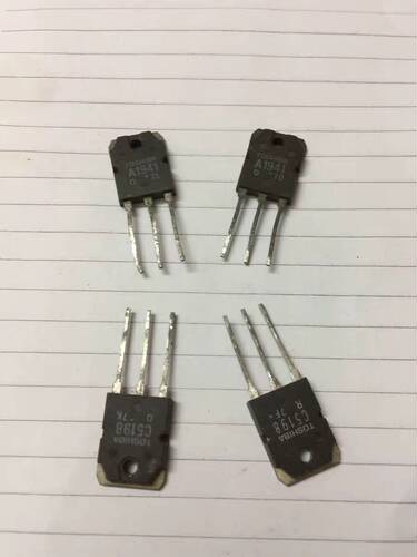 A1941 C5198 2SA1941 2SC5198 拆机原字一对价  质量保证，现货