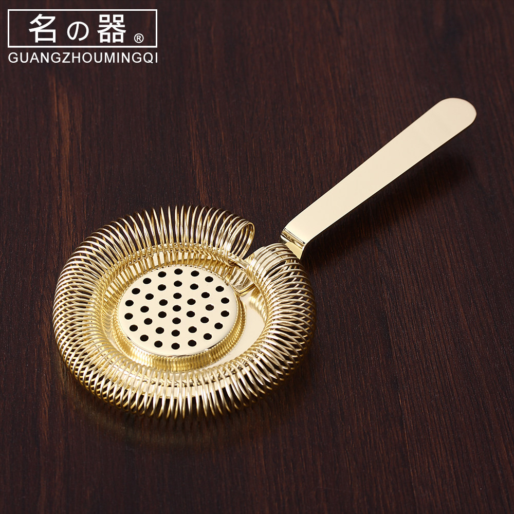 名の器金色折弯过滤器滤冰器 欧式复古金色滤冰器过滤器漏网滤网在类目 餐饮具, 酒壶/酒杯/酒具, 滤冰器中 - 来自Buy2taobao.com提供专业的淘宝代购服务