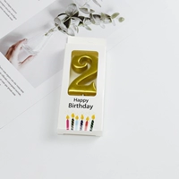 Новая цифровая свеча 2-золота цвет