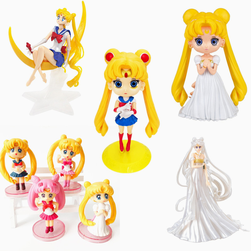 可爱月亮美少女战士蛋糕装饰月野兔水冰月女孩摆件儿童生日公仔,节庆用品/礼品,节日装扮用品,淘宝优惠券,粉丝福利购,淘宝优惠卷