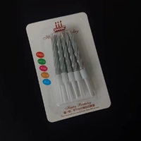 Серебряный серебряный карта воск