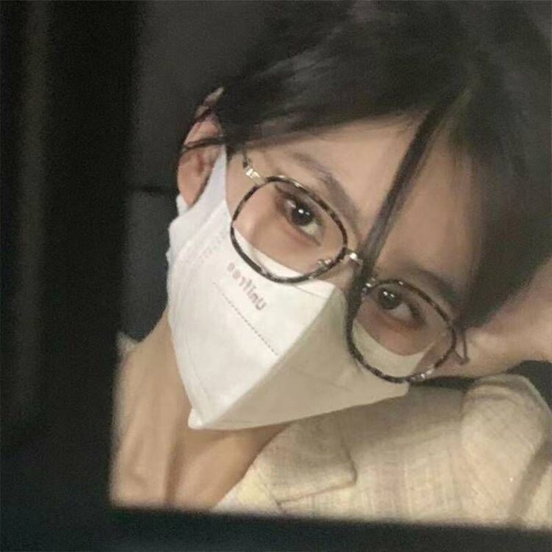 小红书同款韩版架大脸显瘦眼镜框