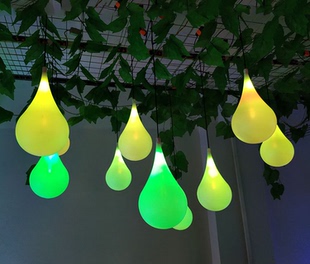 led景观灯树木装饰挂树水滴灯防水商场街道公园节日亮化工程树挂