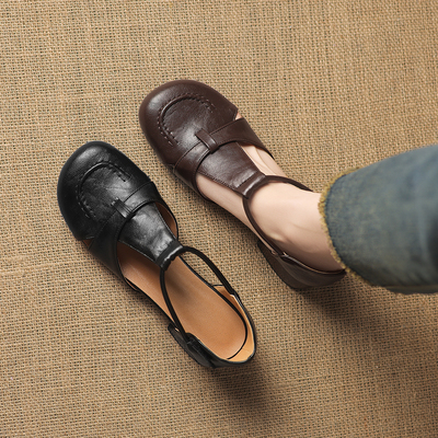 凉鞋女软底透气大小码单鞋414243