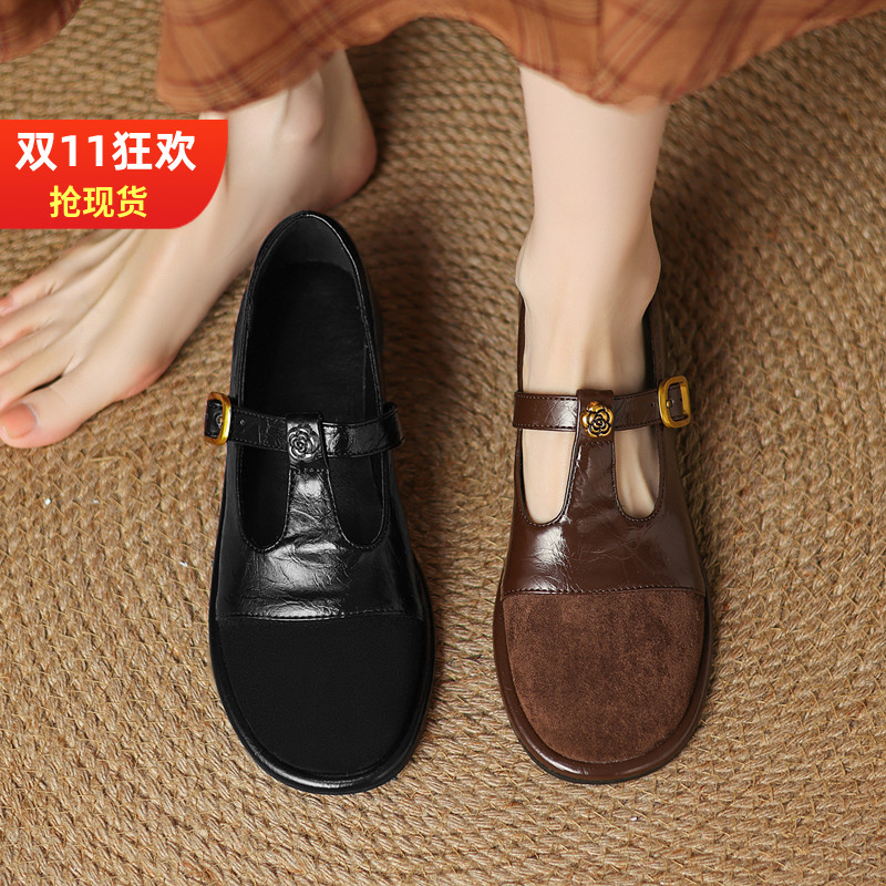 玛丽珍单鞋女大码40小皮鞋41-43