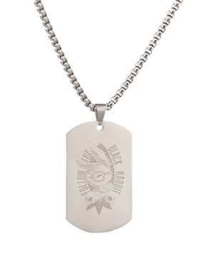 十二生肖军牌项链免费刻字空白钛钢吊坠原创嘻哈礼物男生定制礼物