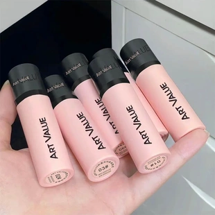 ART VALUE粉墨派对丝绒唇泥Y哑光雾面日杂感甜妹显白平价口红