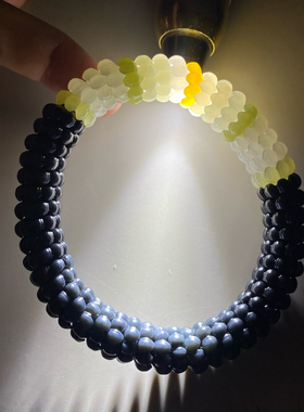 和田玉多宝莲花手串