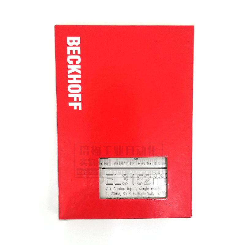 倍福 BECKHOFF模拟量输入端子模块EL3208,现货库存,拍前询价
