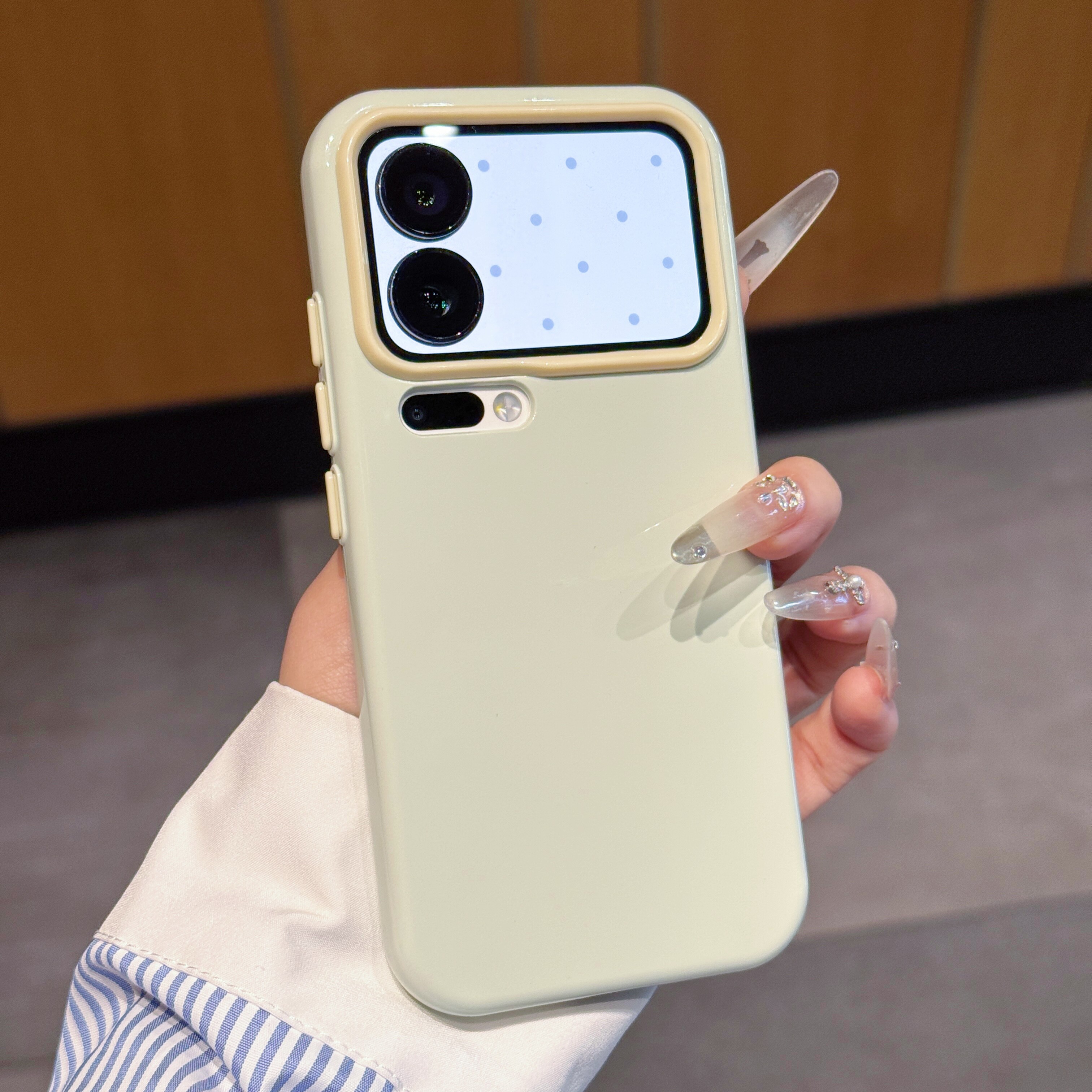 撞色薄荷绿适用苹果17/18promax马卡龙手机壳纯色iPhone16/15/14/13/华为p90/vivoX300/oppoReno16/小米17P套