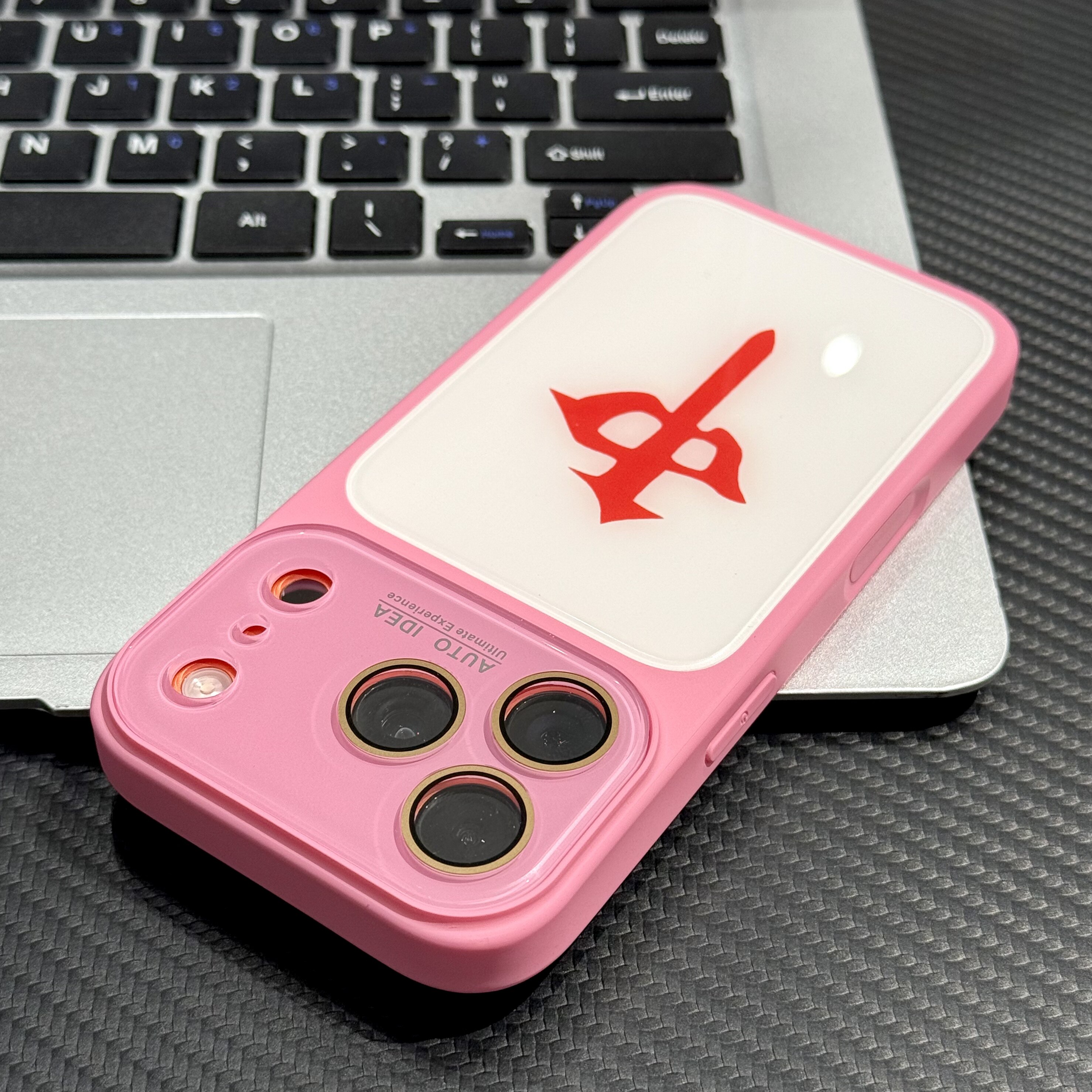麻将红中适用苹果17/16promax仿原肤感水晶有机玻璃手机壳iPhone15全包镜头膜14/13pro简约个性12男女11潮air