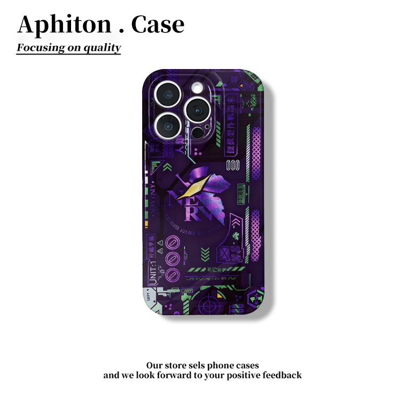 EVA初号机适用iPhone17/16pro苹果17promax菲林手机壳16plus全包防摔15/14/13pro华为P70vivo小米17oppoAIR套