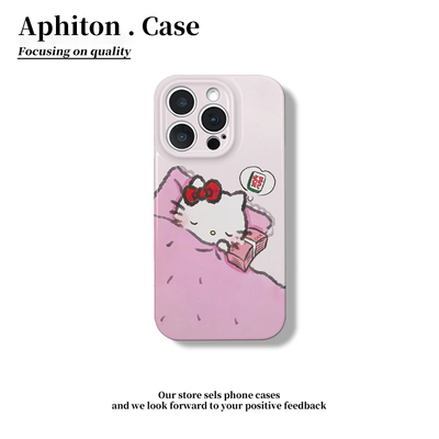 被窝金钱kt猫适用iPhone16pro苹果17promax菲林手机壳16plus小众AIR全包防摔13pro华为P70vivo小米17oppo新款