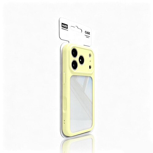 简约高级黄色适用苹果17/16promax高颜值透明秒变17手机壳iPhone15pro卡通新款14/13promax全包防摔12男女11
