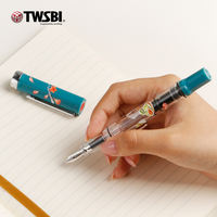 Official flagship store twsbi Sanwentang ECO Chao-Shan Cuisine Facui Limited Edition Piston Ink Fountain Pen, Large Capacity Transparent calligraphy practice and collection pen, Business Gift Signature pen thumbnail 4
