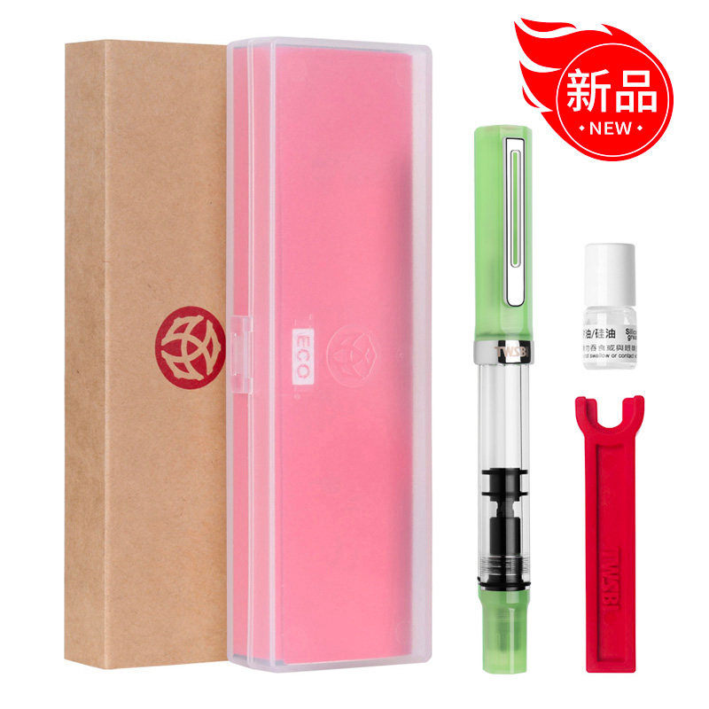 Official flagship store twsbi Sanwen Tang ECO pen, large-capacity student special for men and women, business demonstration calligraphy pen, gift, transparent calligraphy practice, high appearance level pen thumbnail 5