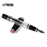 Official flagship store twsbi Sanwen Tang mini Fountain Pen for students, girls' calligraphy practice, men's business, large-capacity calligraphy pen gift, 580 mini version, high appearance level, piston ink-absorbing hard pen thumbnail 7
