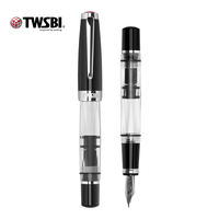 Official flagship store twsbi Sanwen Tang mini Fountain Pen for students, girls' calligraphy practice, men's business, large-capacity calligraphy pen gift, 580 mini version, high appearance level, piston ink-absorbing hard pen thumbnail 6