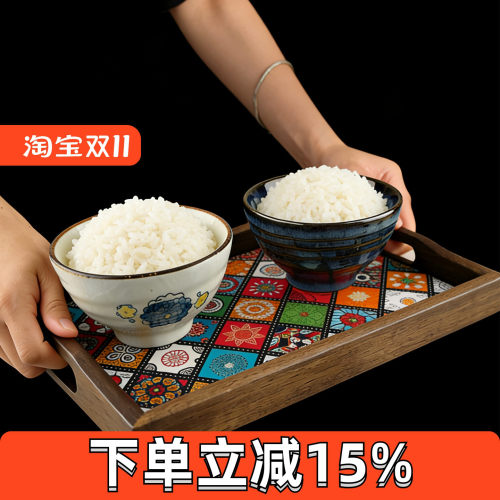 和风陶瓷装饭小碗汤碗米饭碗