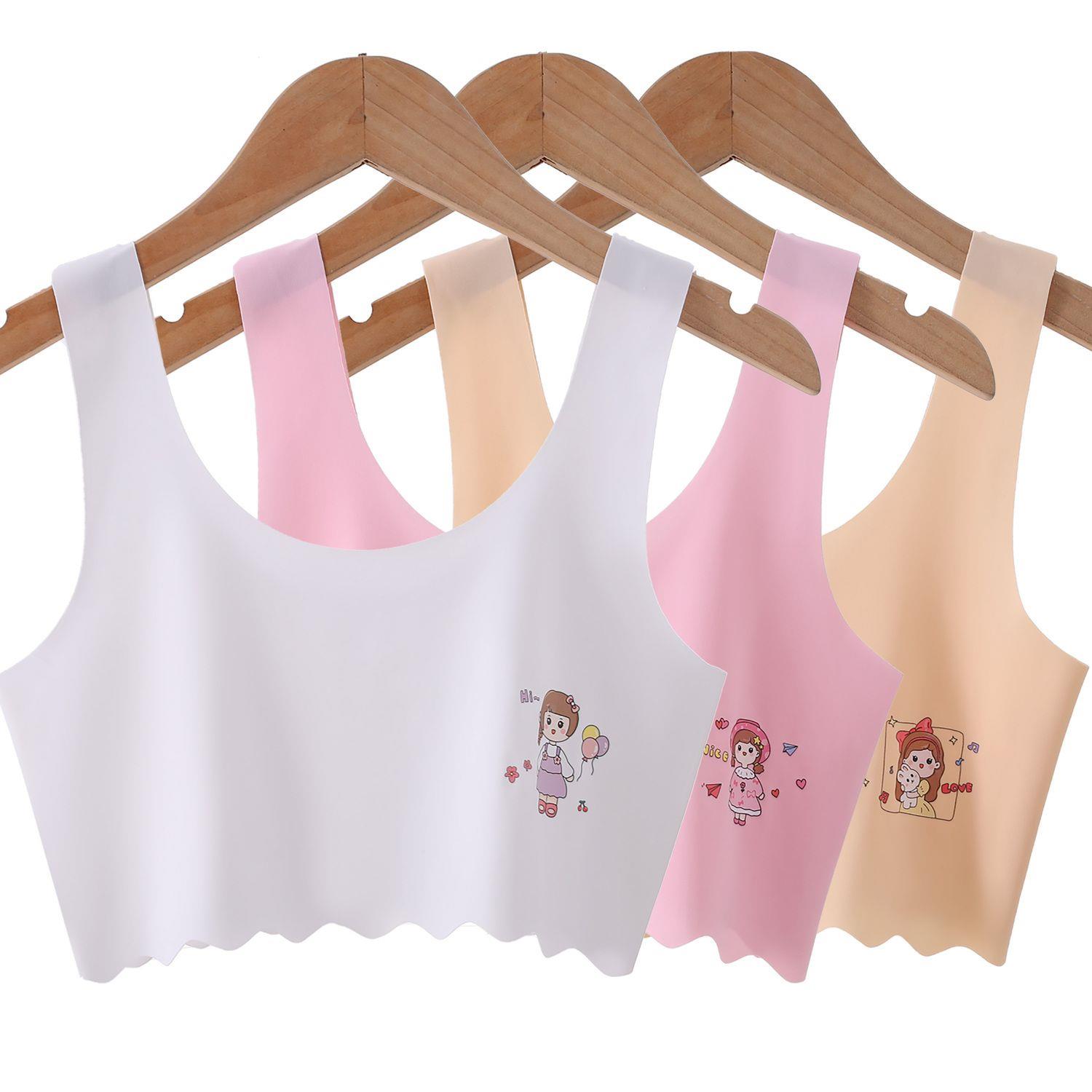 女童冰丝内衣小女孩发育