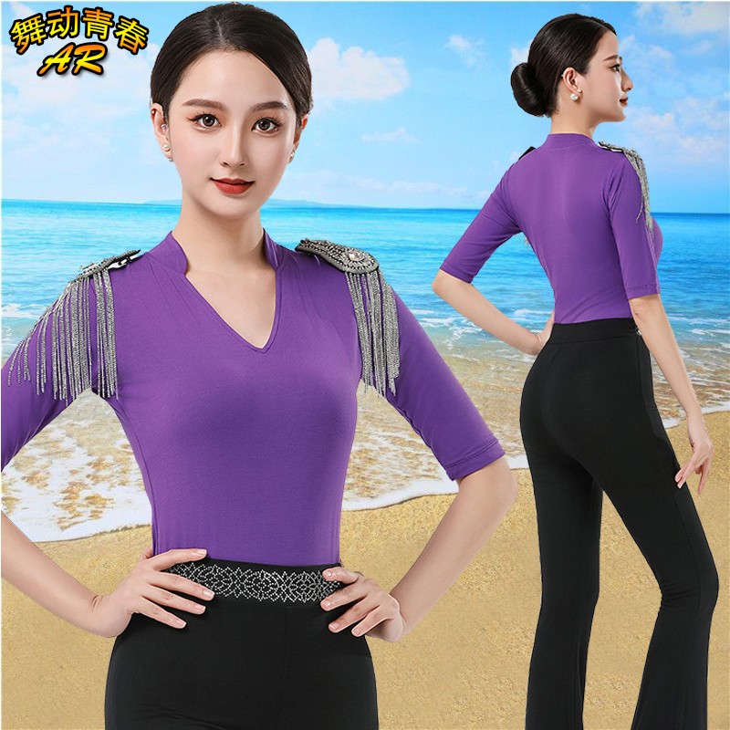 新款形体训练服装舞台走秀套装