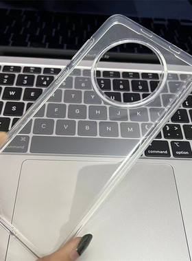 适用华为mate50pro手机壳mate40pro+原装原厂原配同款简约防摔半包全透明HUAWEI MATE30pro软Mate20pro保护套