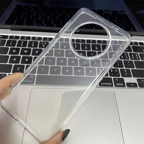 适用华为mate50pro手机壳mate40pro+原装原厂原配同款简约防摔半包全透明HUAWEI MATE30pro软Mate20pro保护套