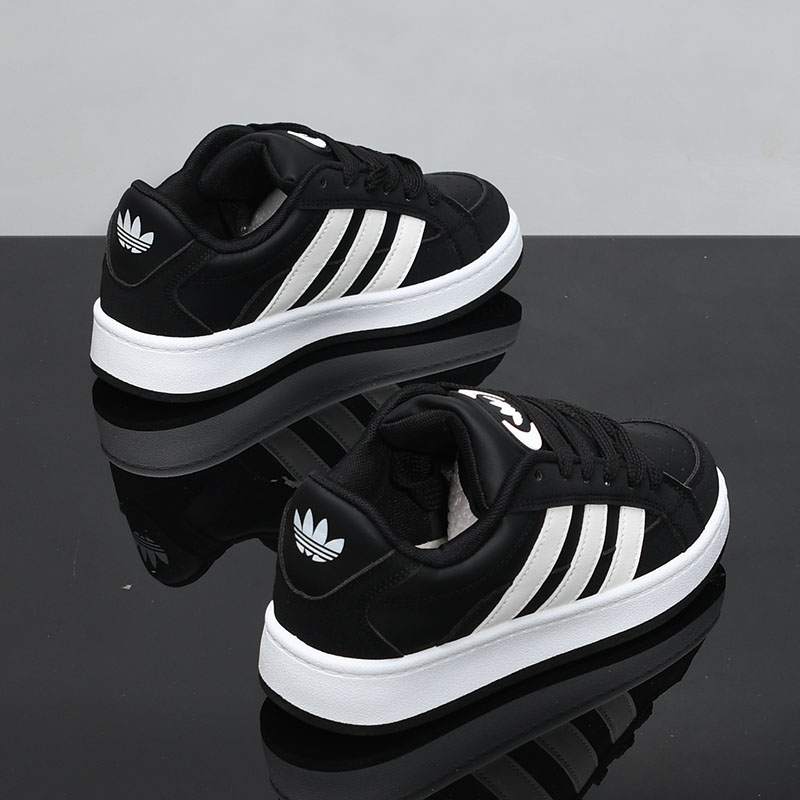 2025新款板鞋男情侣款耐磨休闲鞋三条杠德训鞋经典韩版透气运动鞋