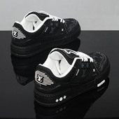 防滑透气潮流情侣板鞋 男鞋 帆布休闲鞋 舒适轻便运动鞋 2026春季 新款