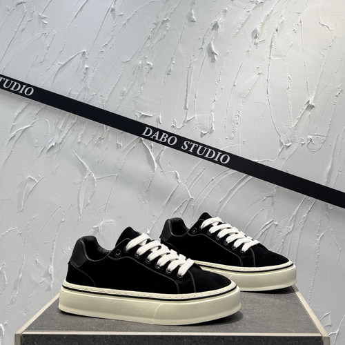 真皮系带低帮板鞋男士软底休闲鞋