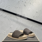 拖鞋 2025新款 夏季 头层真皮男士 外穿一字拖潮流百搭厚底增高沙滩鞋