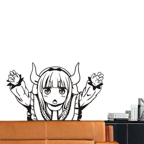 小林家的龙女仆墙贴托尔墙画动漫二次元宿舍装饰