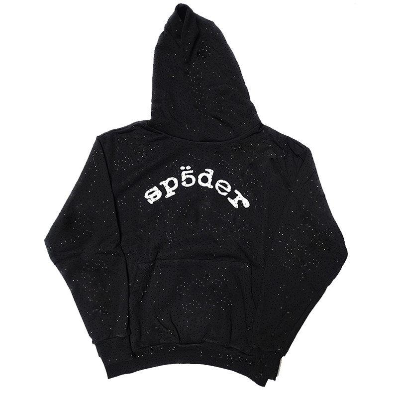 高品质Wait小蜘蛛卫衣情侣潮牌 YoungThug同款连帽衫跨境电商专供