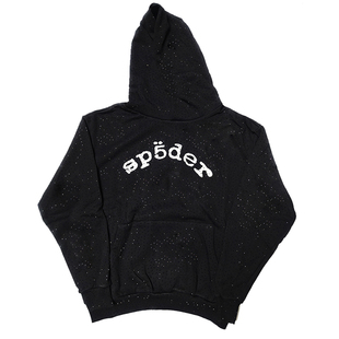 跨境电商专供 连帽衫 高品质Wait小蜘蛛卫衣情侣潮牌 YoungThug同款