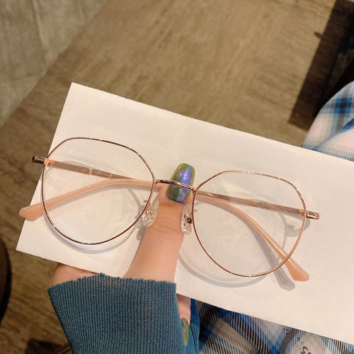 防辐射蓝光疲劳近视眼镜女网红款