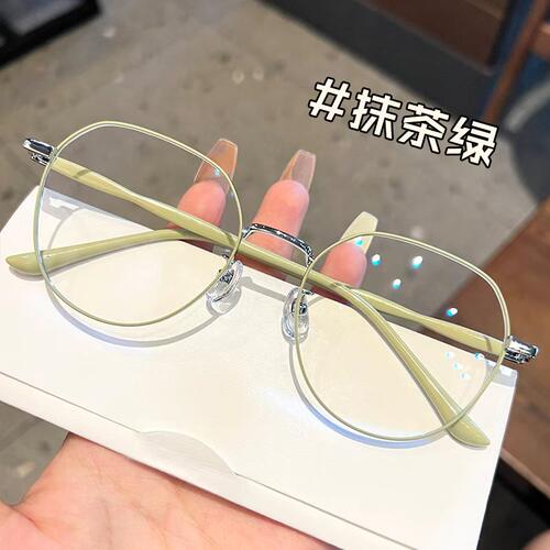 近视眼镜女可配度数素颜神器