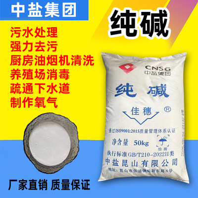 工业国标纯碱粉末99%碳酸钠去油污洗衣服除油去油养殖场消毒清洗