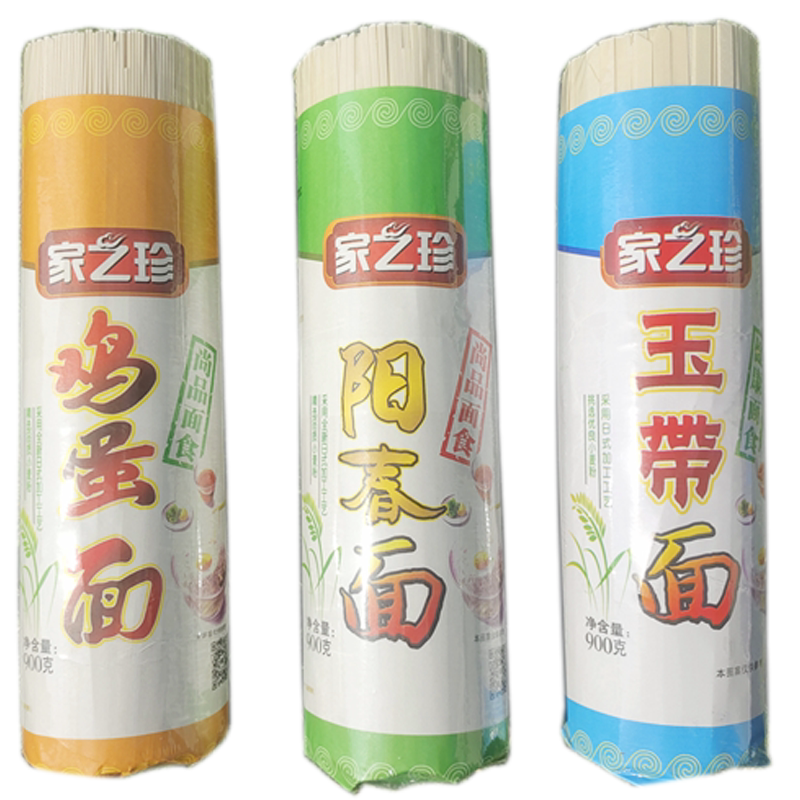 家之珍鸡蛋玉带条凉拌面老妈厨房面条/挂面（无料包）