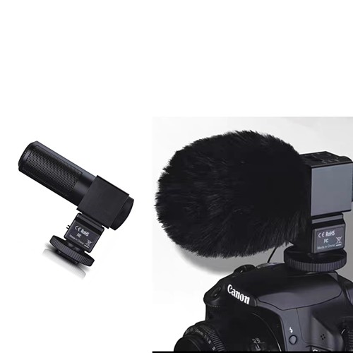 适用Takstar/得胜SGC-698 摄像麦克风降噪毛罩保护套话筒防风毛衣