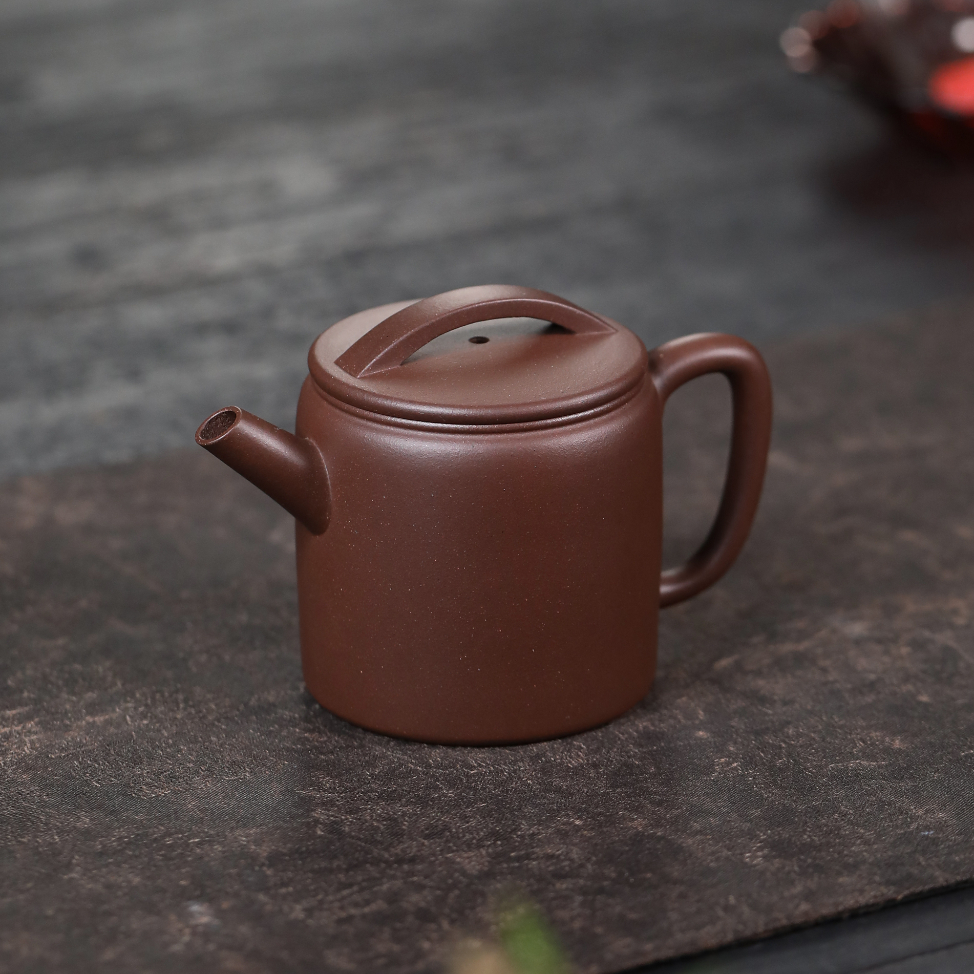 精工半手 60目紫泥高汉瓦壶 150cc