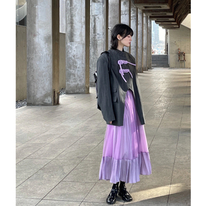 西装外套女春秋设计感小众高级感新中式独特别致休闲炸街潮套装裙