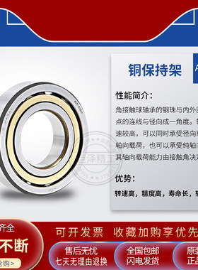 进口NSK轴承 7000 7001 7002 7003 7004 7005 AW BW DB BDB BM P5