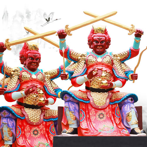 寺庙火神爷神像火德星君真君